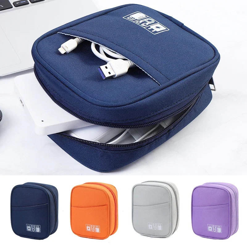 Cable Organizer Travel - 여행 데이터 케이블 정리함 가방, 방수