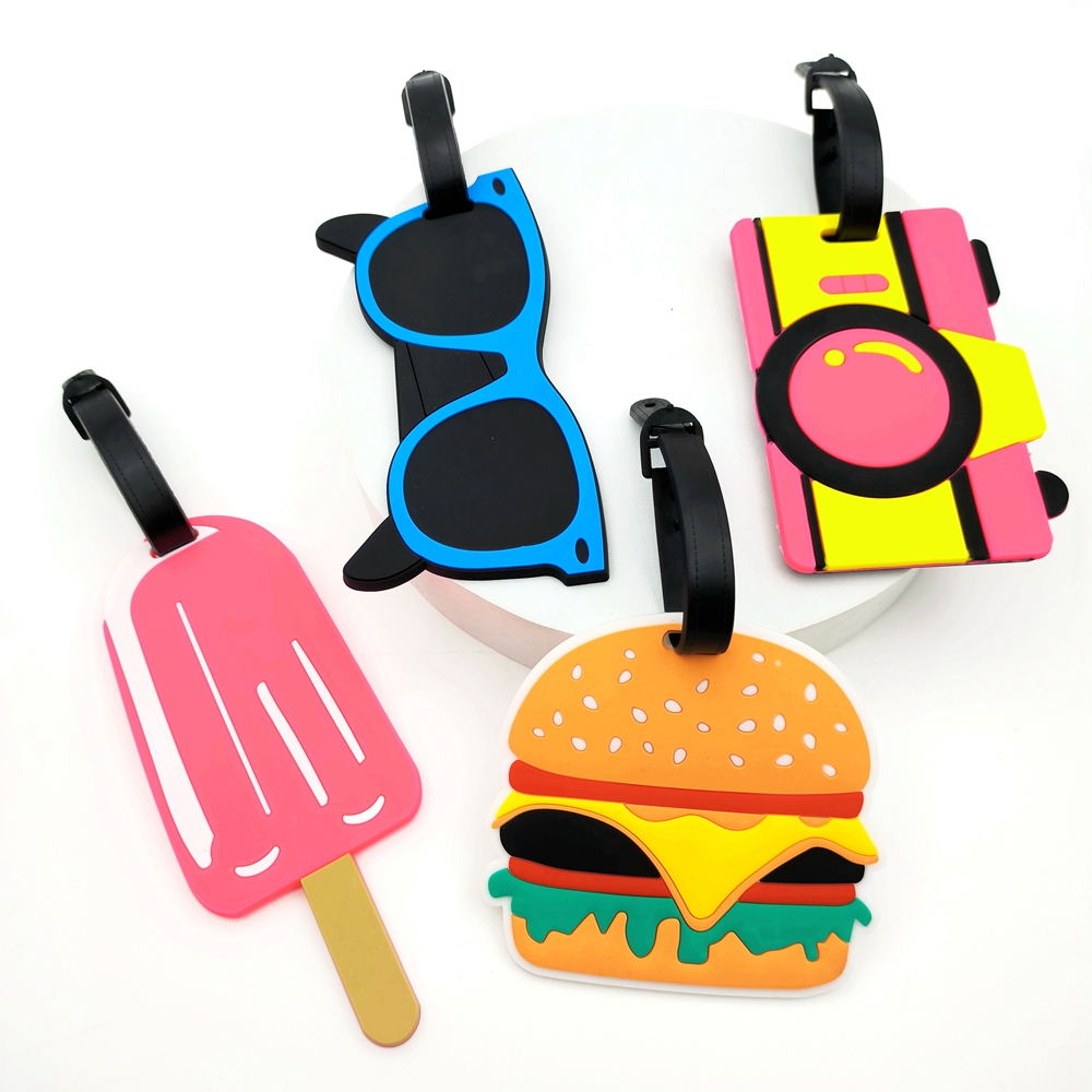Travel Accessories Name - 1pc 함부르크 아이스크림 수하물 태그, 여행