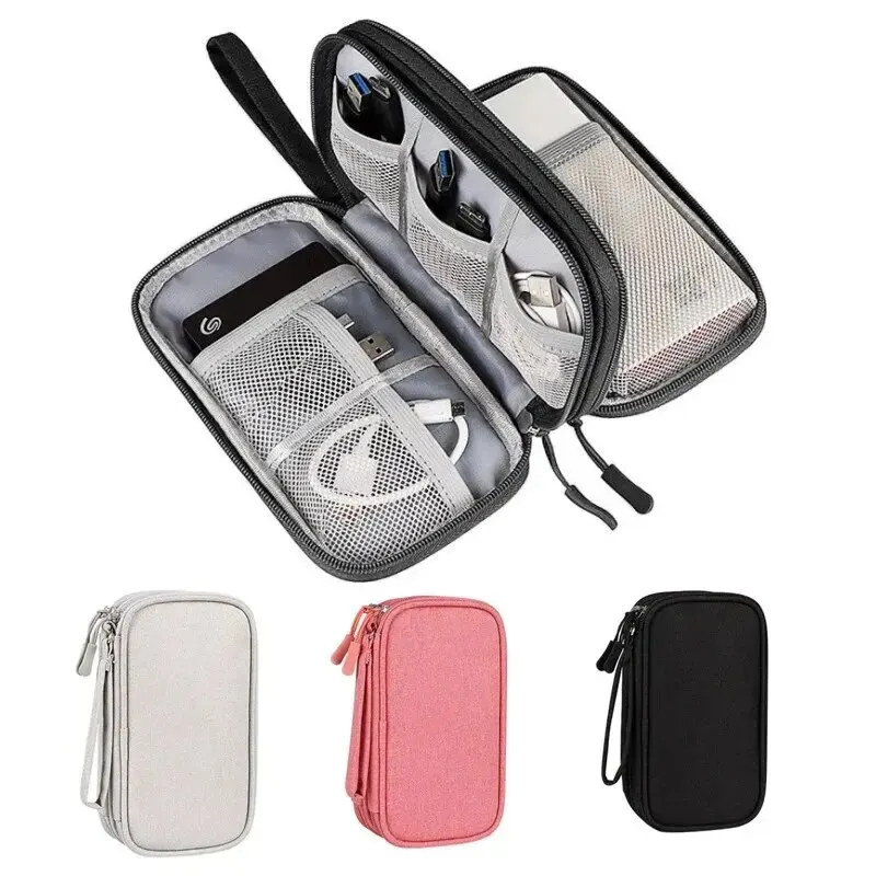Cable Organizer Travel - 1PCS 그레이/블랙/핑크/네이비 새로운 여행용 정리 가방