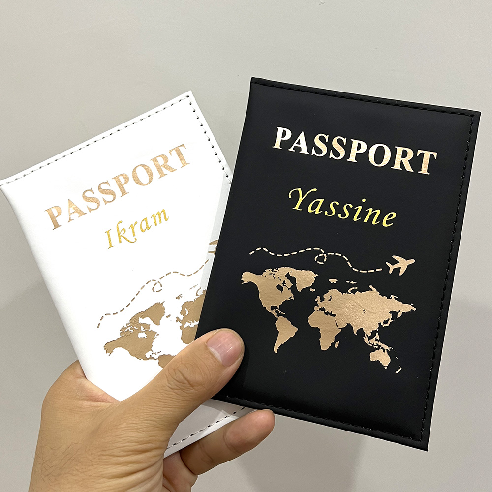 Travel Accessories Dropshipping - 새로운 귀여운 맞춤형 여권 커버 비행기