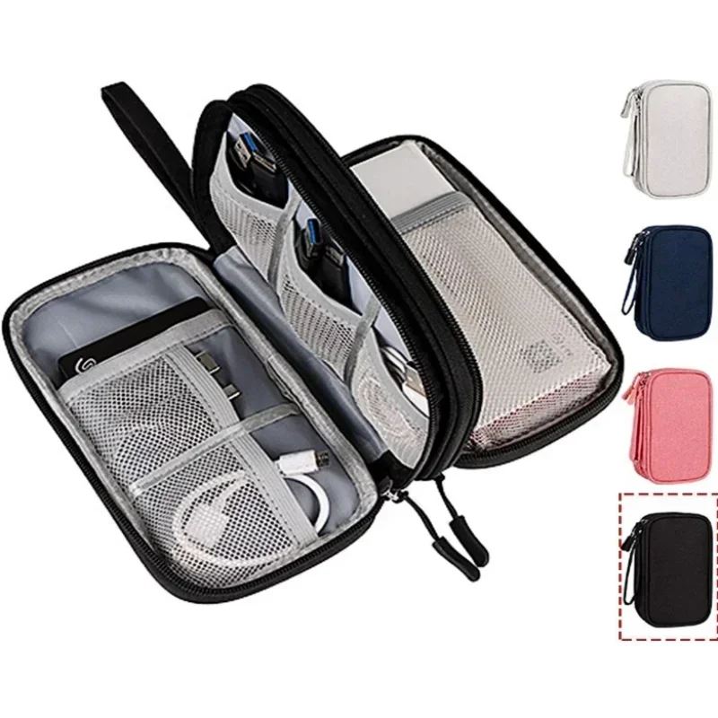 Cable Organizer Travel - 여행용 케이블 가방 휴대용 디지털 보관