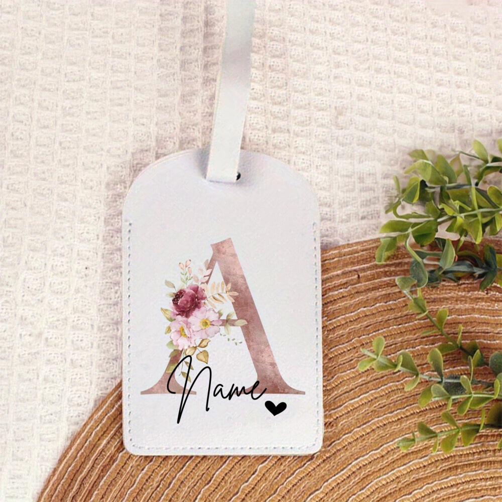 Travel Accessories Name - 개인화 된 PU 수하물 태그 패션