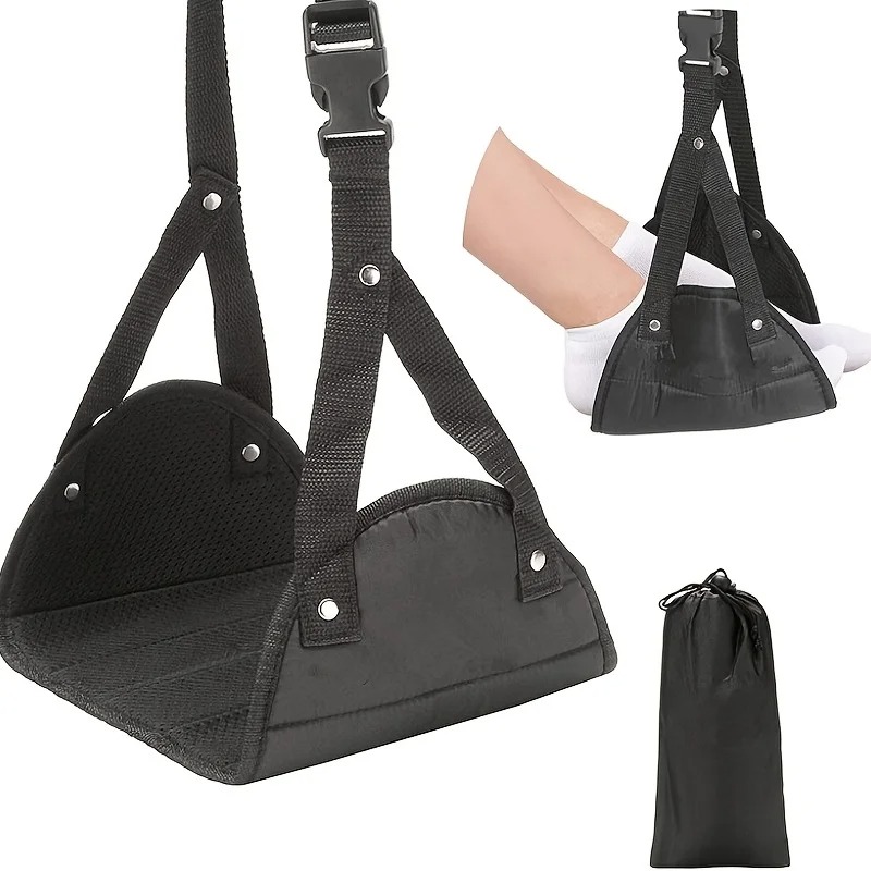 Travel Accessories On Plane - 휴대용 해먹 다리 받침대, 조절 가능한