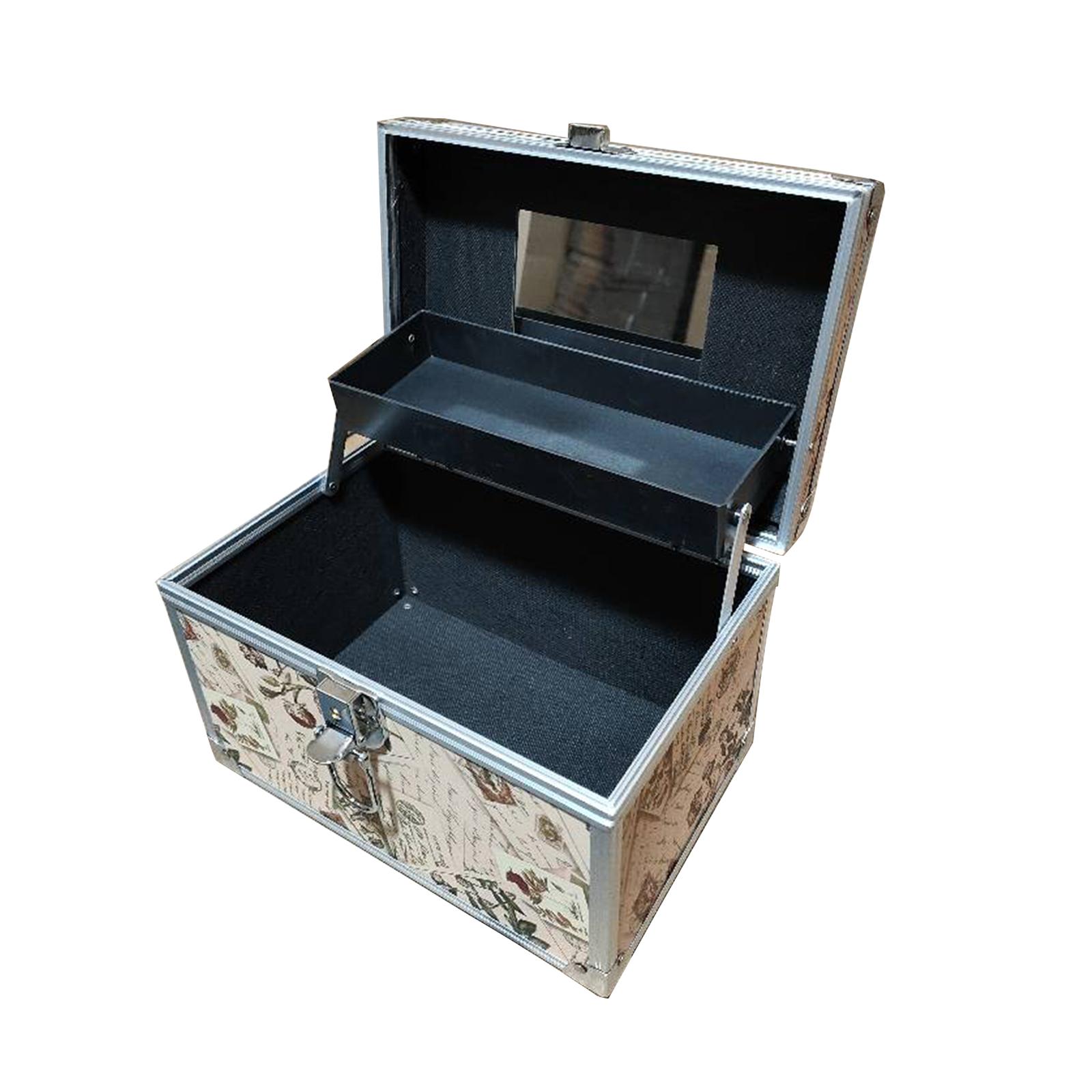 Travel Accessories In Train - 메이크업 박스 정리함, 메이크업 트레인 케이스,