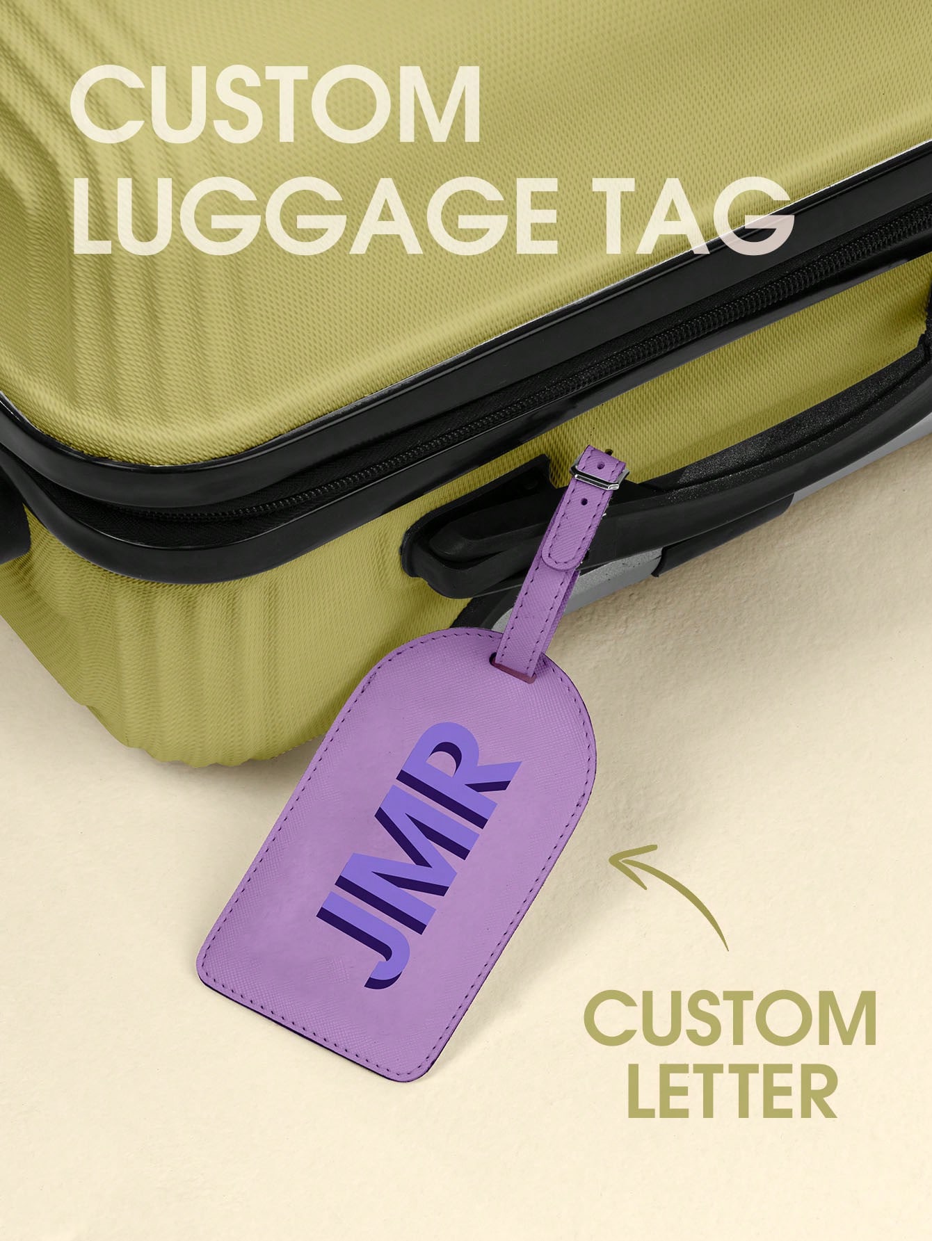 개인 맞춤 이니셜 러기지 태그, PU 가죽 여행 가방  - Travel Accessories Name 리뷰 및 가격