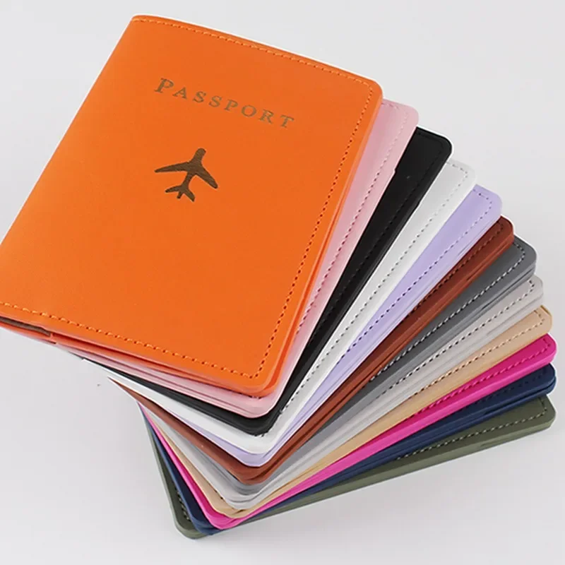 1PCS PU 가죽 비행기 여권 커버 케이스 카드 홀더 - Travel Accessories On Plane 리뷰 및 가격