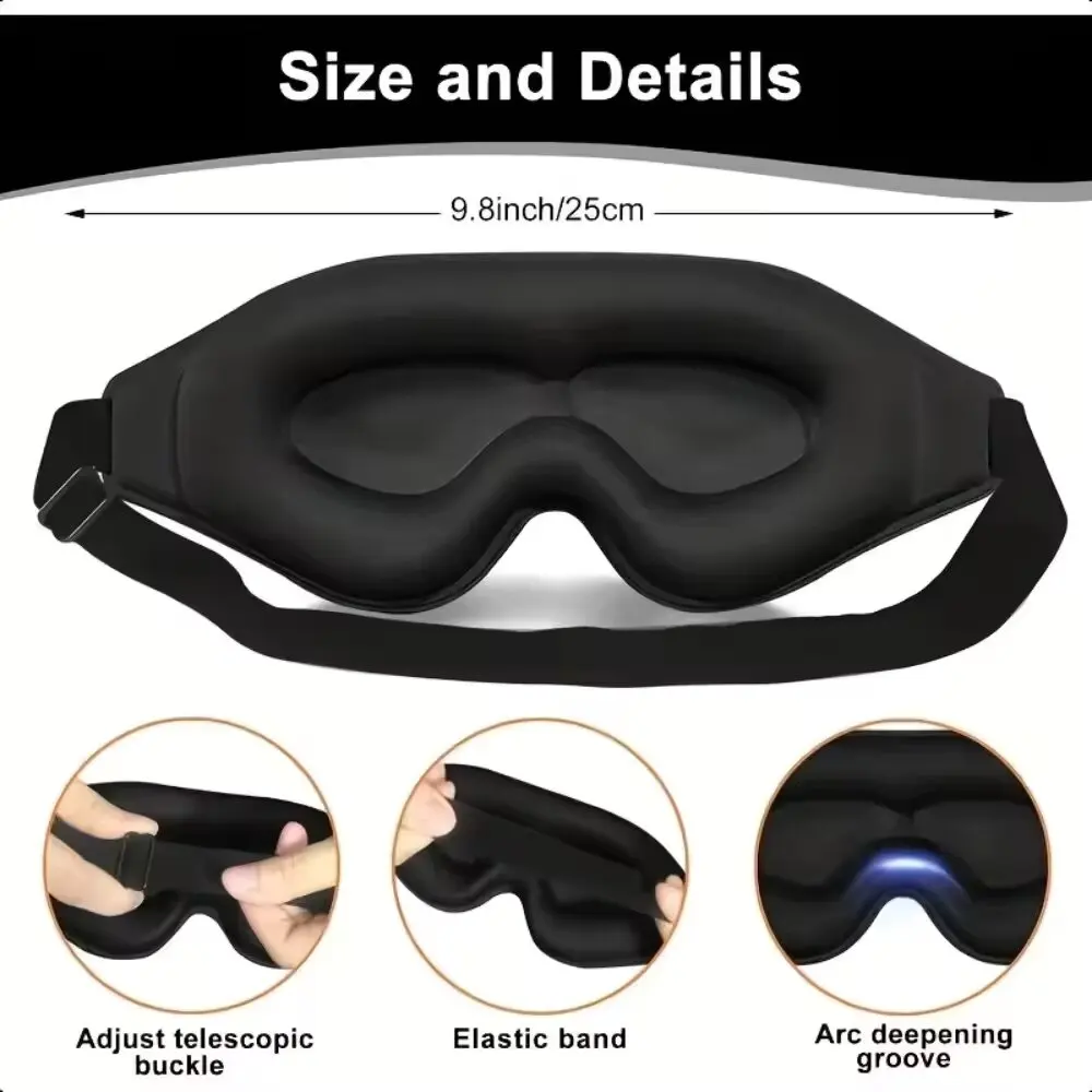 3D 아이 마스크, 코 패드가 있는 편안하고 통기성 좋 - Eye Mask Sleep Travel 리뷰 및 가격