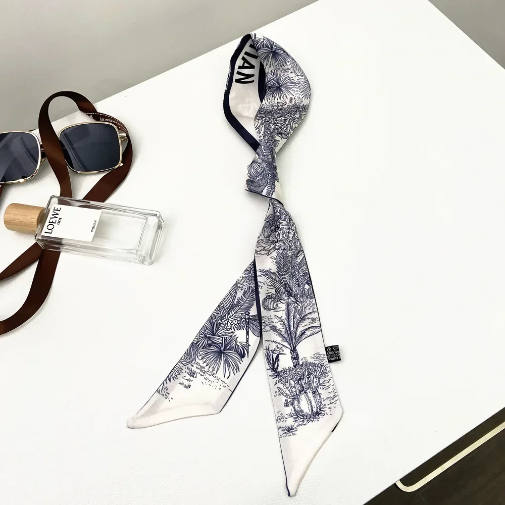 확장형 리본 스카프, 실크 헤어 반다나 및 가방 액세서 - Travel Accessories Neck 리뷰 및 가격