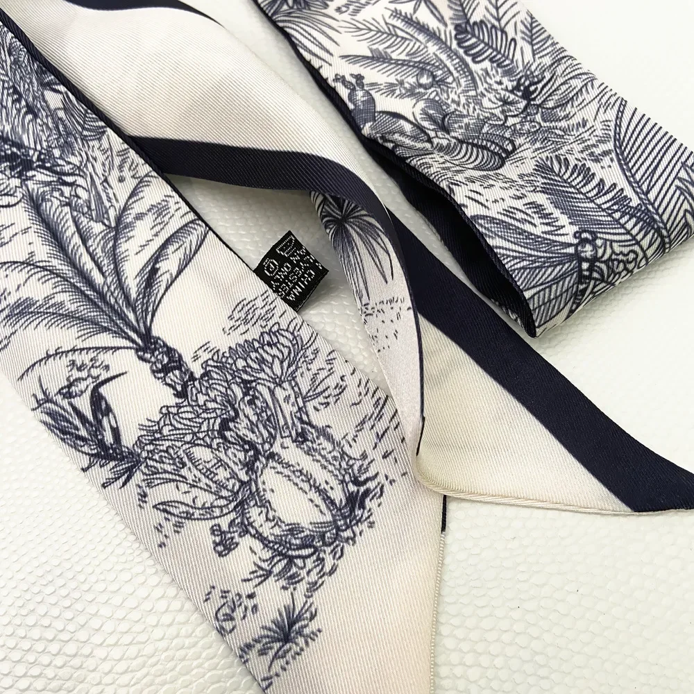 확장형 리본 스카프, 실크 헤어 반다나 및 가방 액세서 - Travel Accessories Neck 리뷰 및 가격