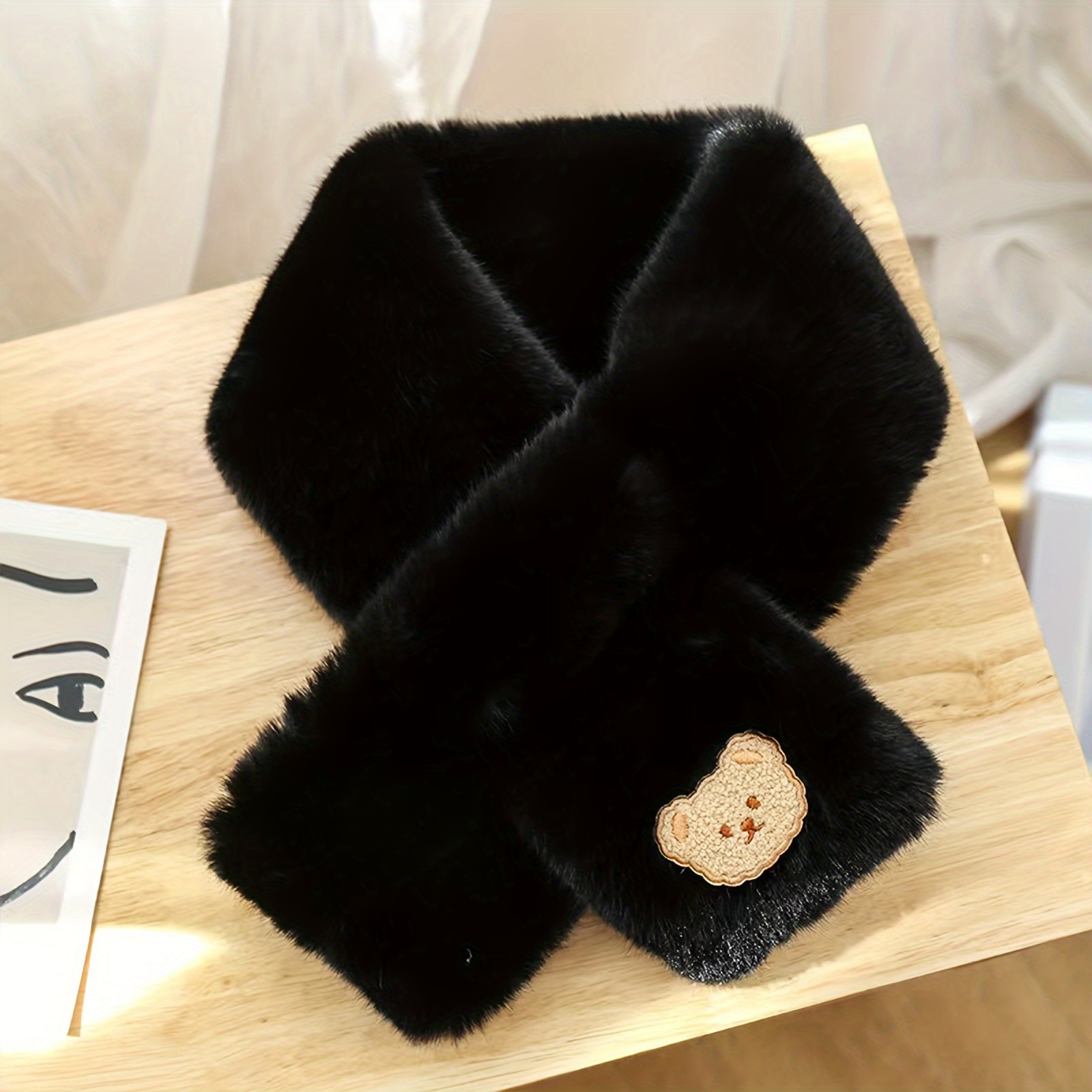 여성용 양털 안감 따뜻한 스카프 & 넥워머 - 방풍 겨 - Travel Accessories Neck 리뷰 및 가격