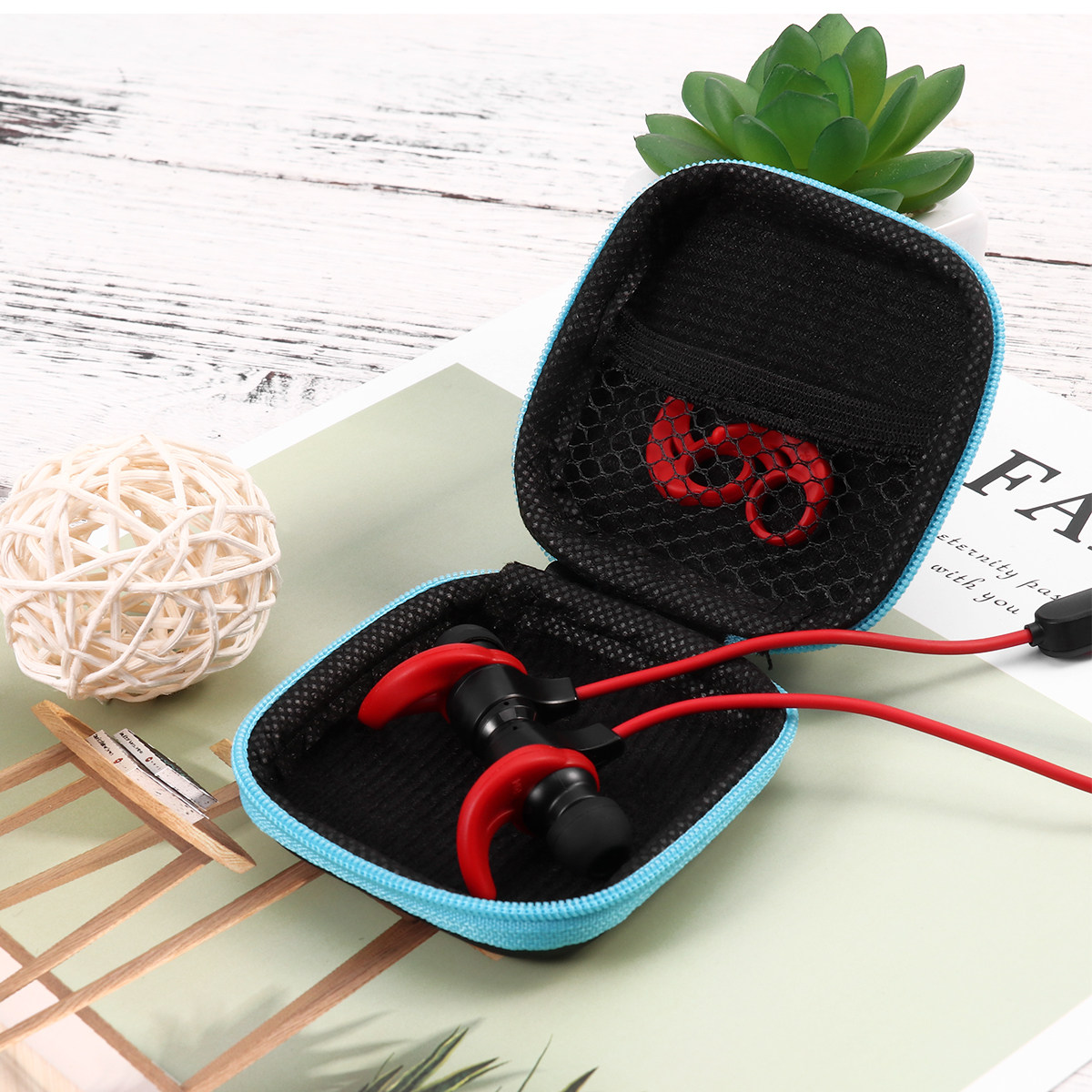 5Pcs 미니 이어폰 보관 상자 Eva 하드 케이스 휴 - Cable Organizer Travel 리뷰 및 가격