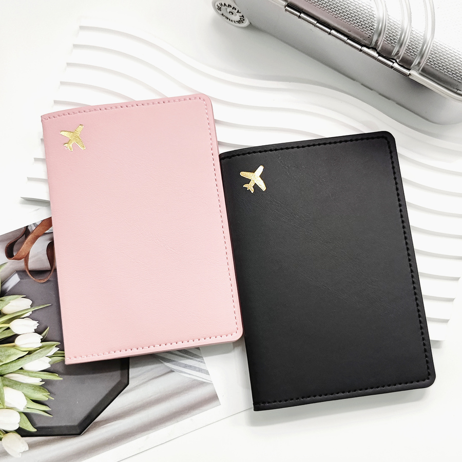 2PCS 세트 연인 또는 자매 PU 가죽 비행기 여권  - Travel Accessories On Plane 리뷰 및 가격