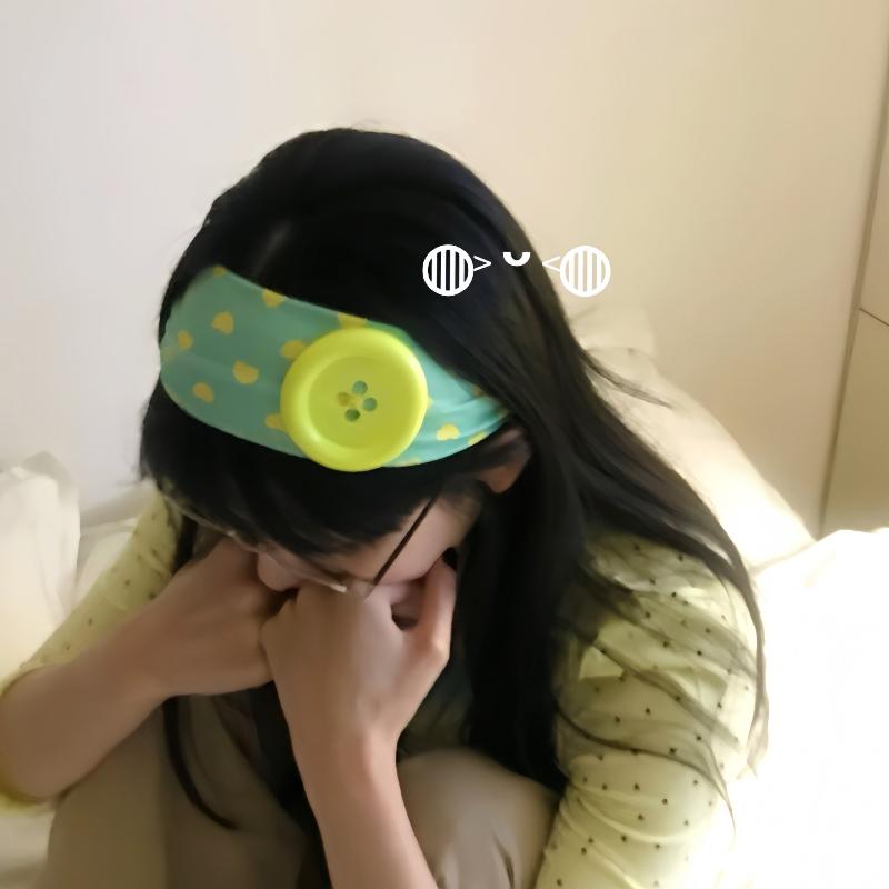 빈티지 레이스 빅 버튼 헤어밴드 여성용 탄성 와이드 헤 - Travel Yoga Accessories 리뷰 및 가격