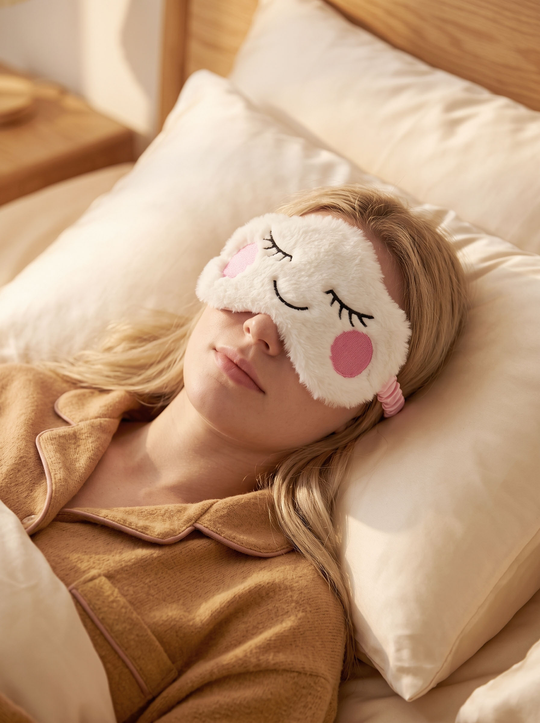 1개 성인용 플러시 자수 스마일 수면 안대, 낮잠 여행 - Eye Mask Sleep Travel 리뷰 및 가격