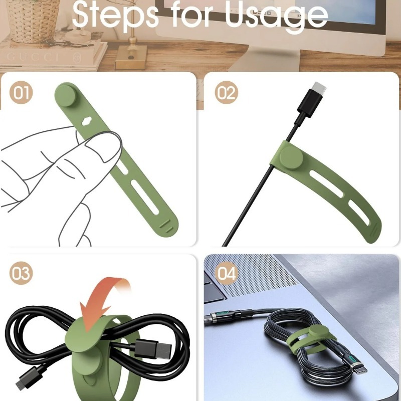 휴대용 케이블 정리함, 데이터 케이블, 헤드폰 케이블  - Cable Organizer Travel 리뷰 및 가격