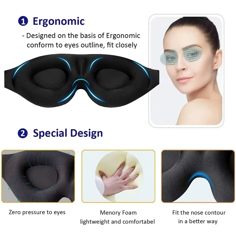 수면 마스크 아이패치 눈가리개 가벼운 여행용 아이 마스 - Eye Mask Sleep Travel 리뷰 및 가격