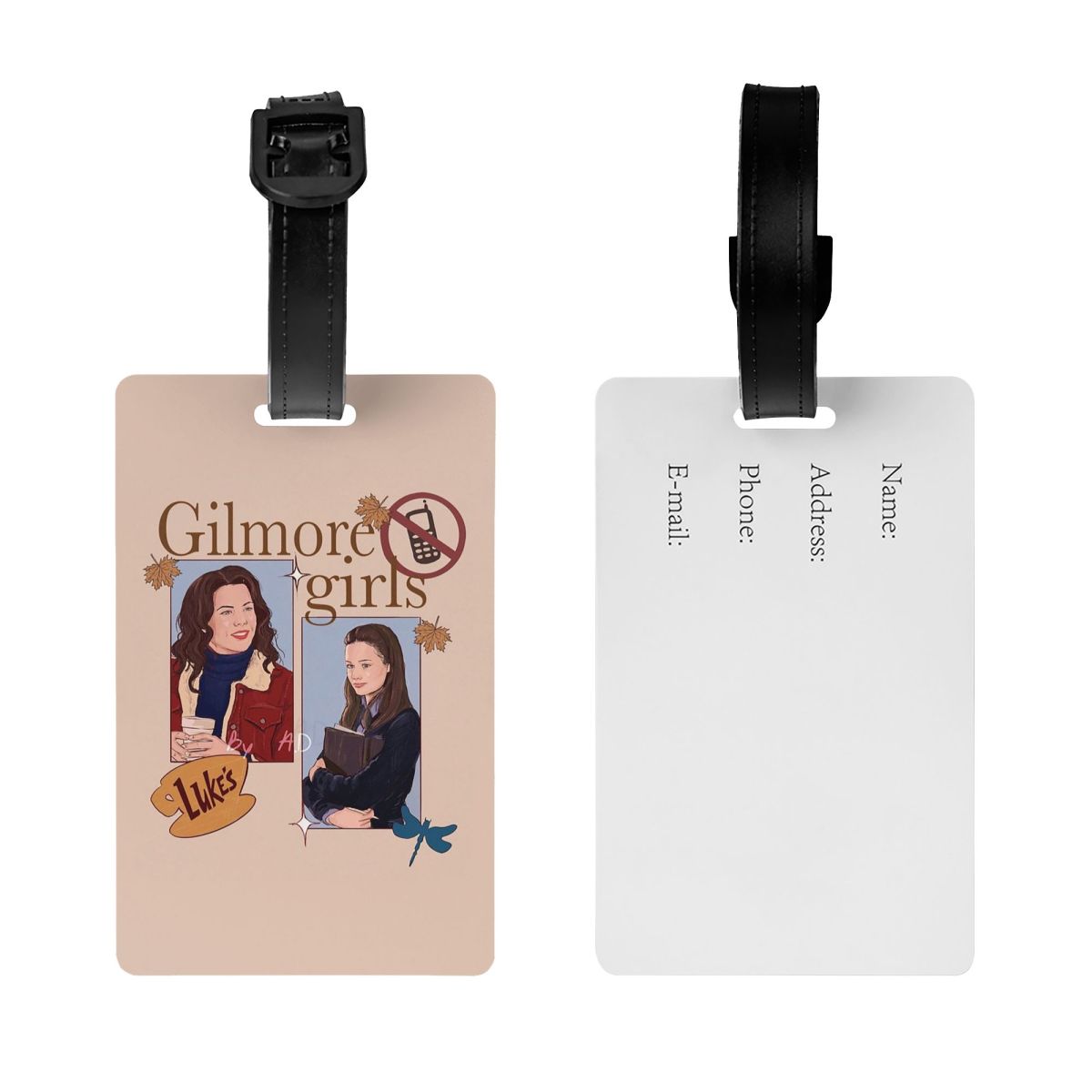 길모어 걸스 그래피티 수하물 태그 여행 가방 태그 이름 - Travel Accessories Name 리뷰 및 가격