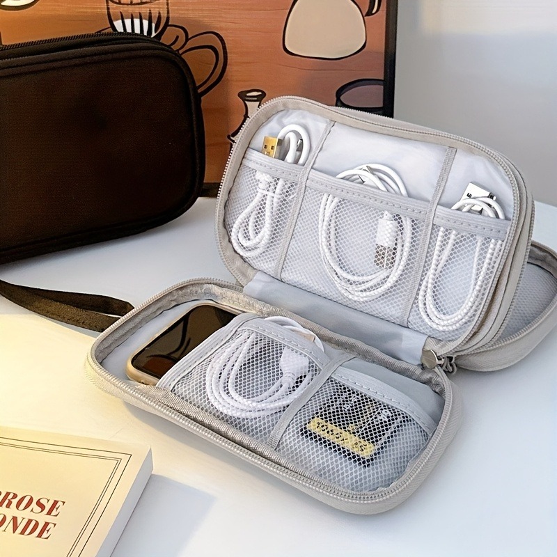 여행용 정리 가방, 다용도 포켓 수납 파우치, 세면용품 - Cable Organizer Travel 리뷰 및 가격