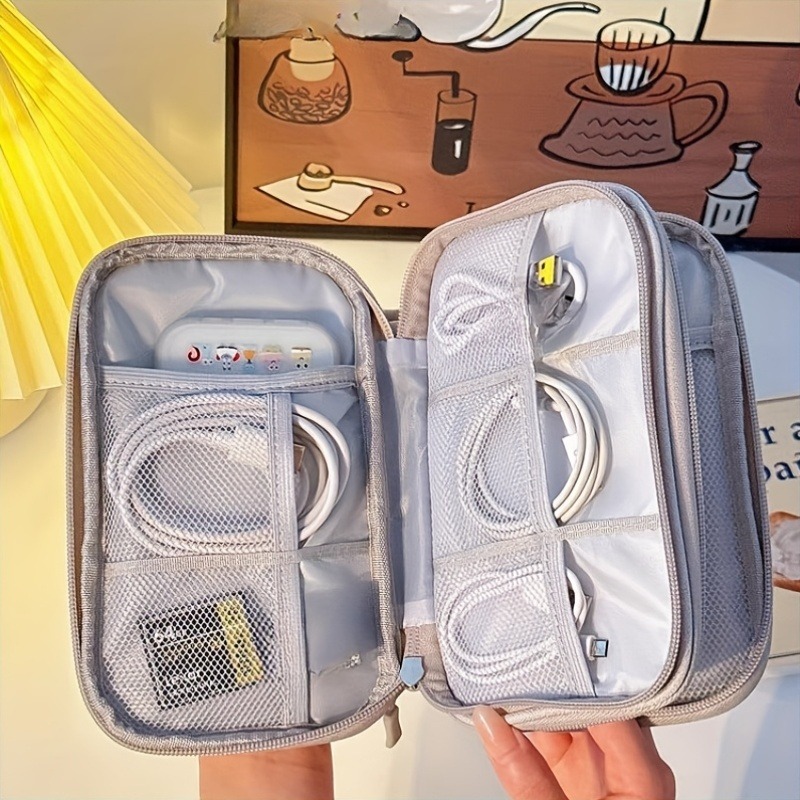 여행용 정리 가방, 다용도 포켓 수납 파우치, 세면용품 - Cable Organizer Travel 리뷰 및 가격