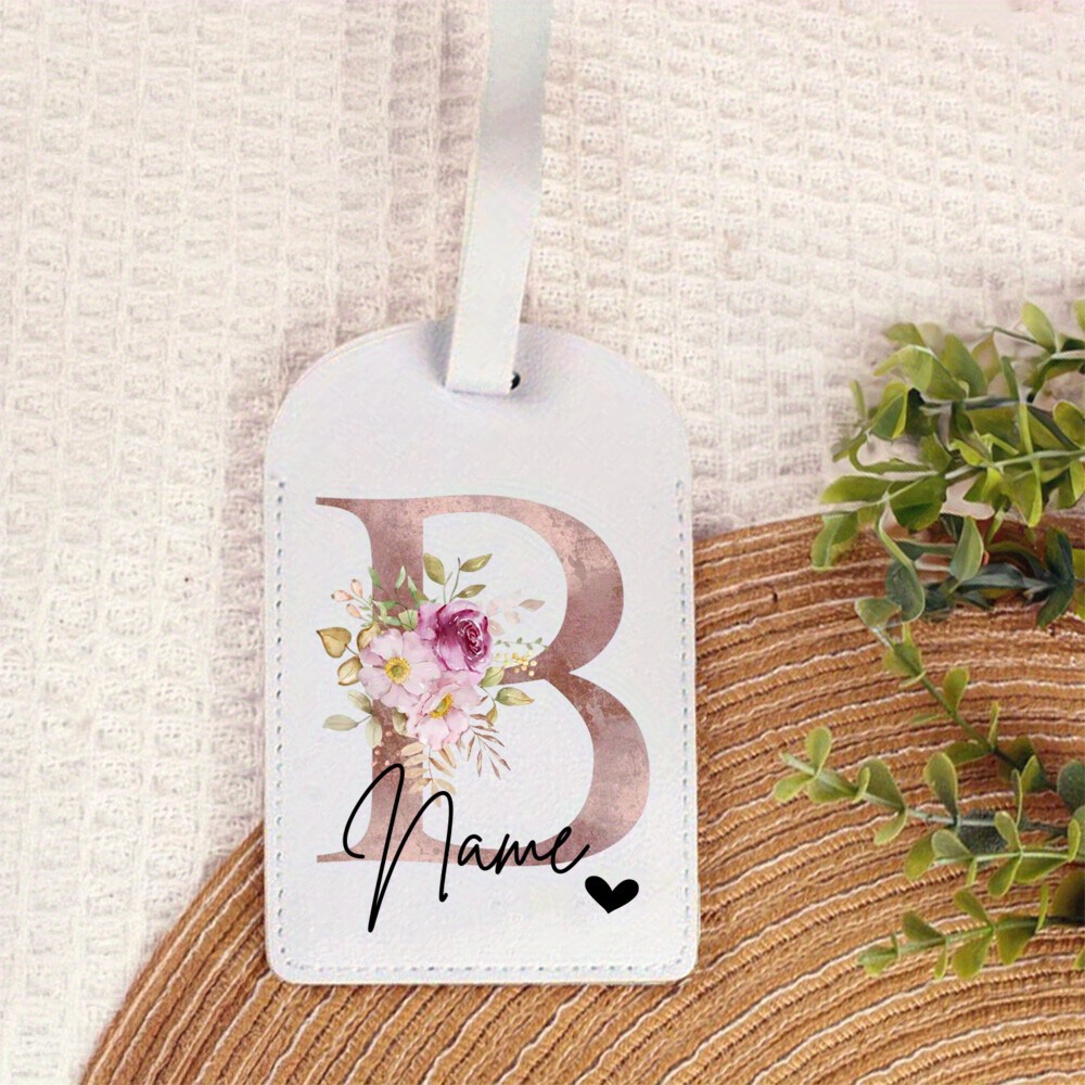 개인화 된 PU 수하물 태그 패션 인쇄 모노그램 수하물 - Travel Accessories Name 리뷰 및 가격