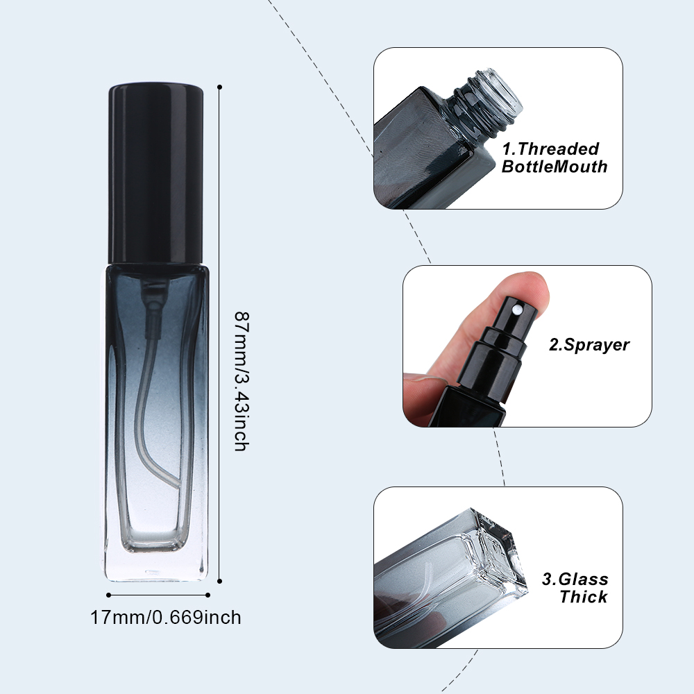 10/20pcs (10ml) 그라디언트 향수 스프레이  - Travel Accessories Dropshipping 리뷰 및 가격