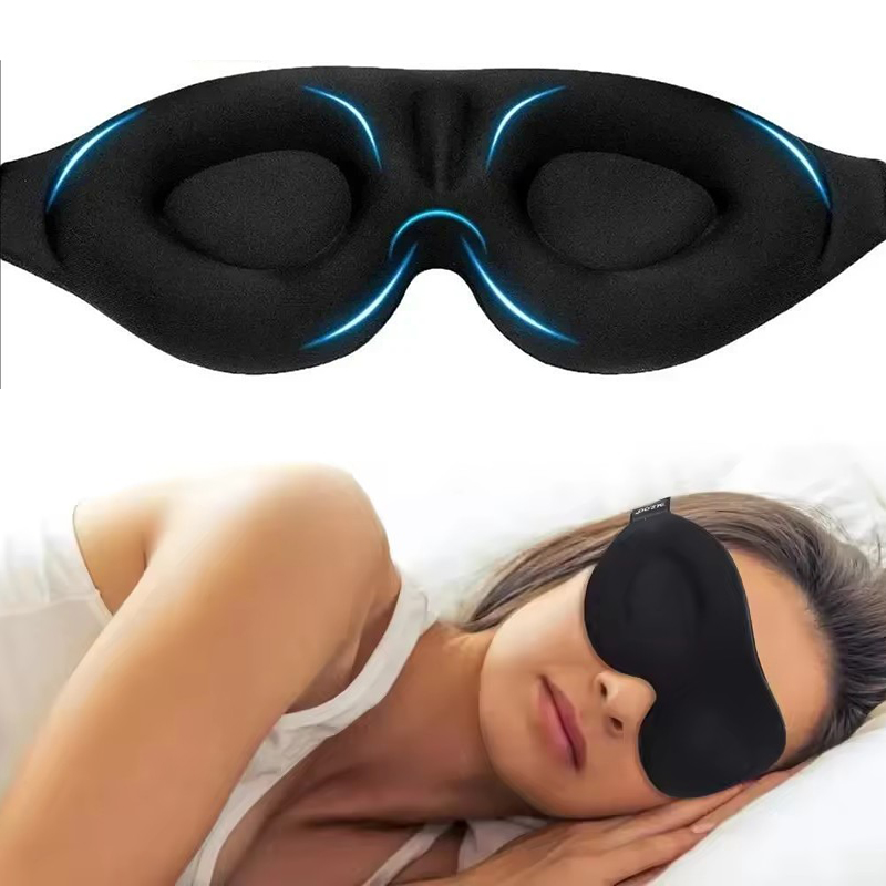 3D 아이 마스크 코 패드가 있는 편안하고 통기성 좋은 - Eye Mask Sleep Travel 리뷰 및 가격