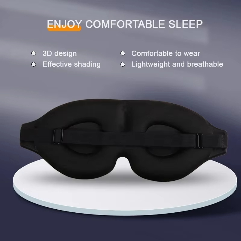 3D 아이 마스크 코 패드가 있는 편안하고 통기성 좋은 - Eye Mask Sleep Travel 리뷰 및 가격