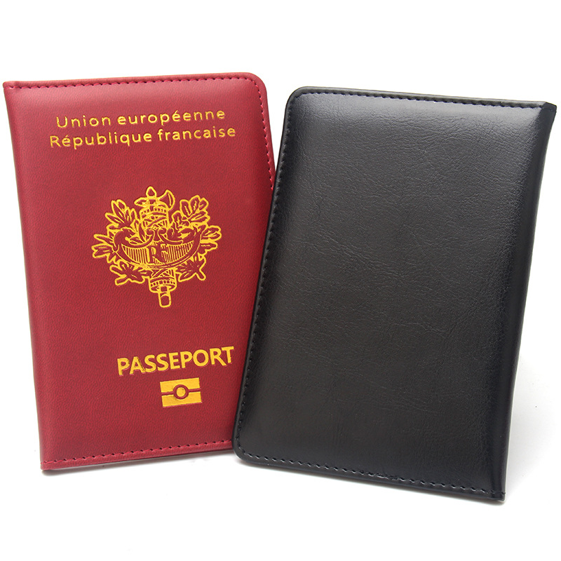 고급 가죽 여권 홀더 여권 보호 커버 여권 케이스 비행 - Travel Accessories On Plane 리뷰 및 가격