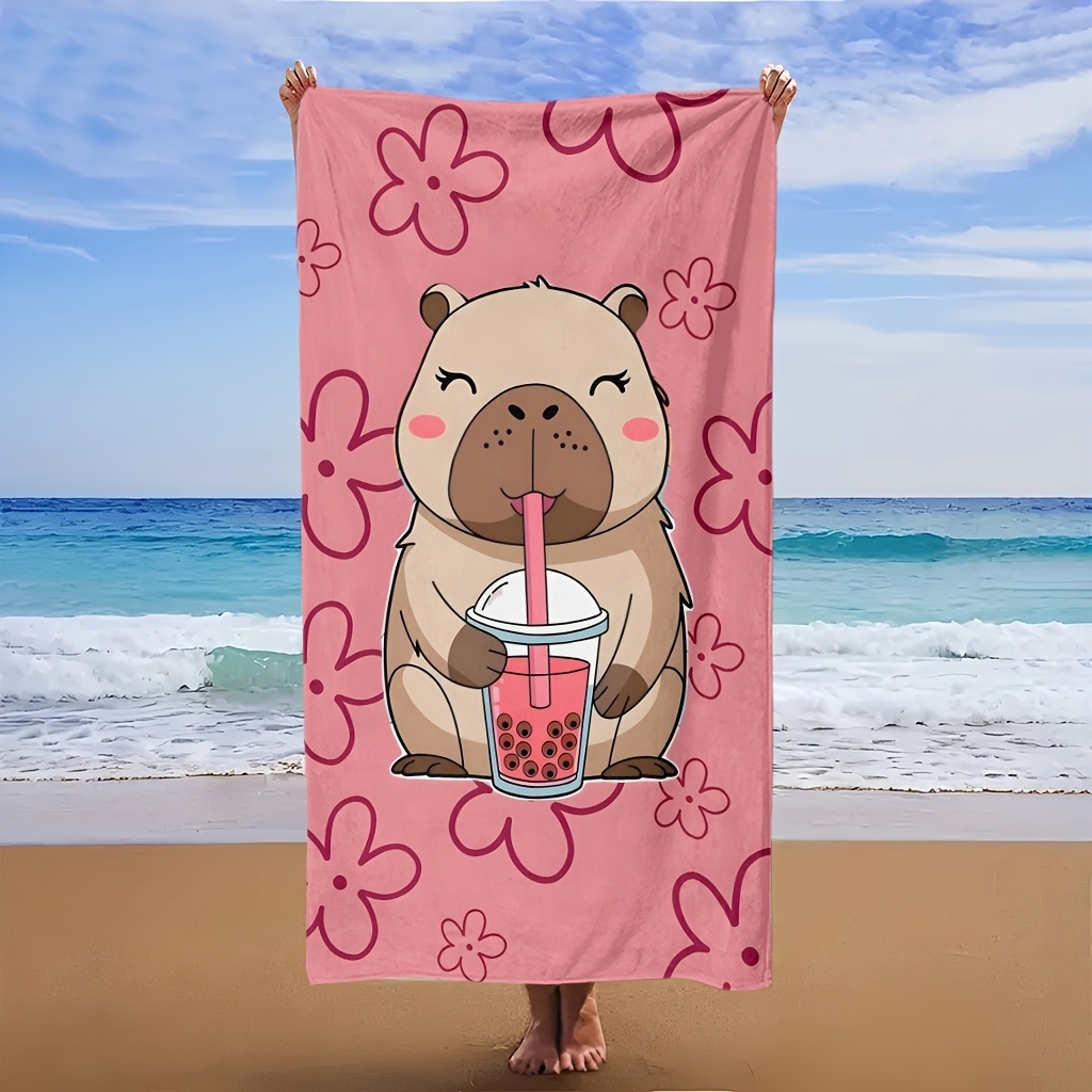 1PC 열대 꽃무늬 비치 타월, 수영장, 캠핑, 요가에 - Travel Yoga Accessories 리뷰 및 가격