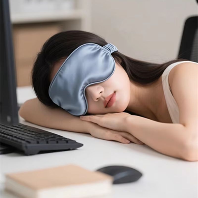 양면 실크 수면 안대 빛 차단 통기성 여행 수면 아이  - Eye Mask Sleep Travel 리뷰 및 가격