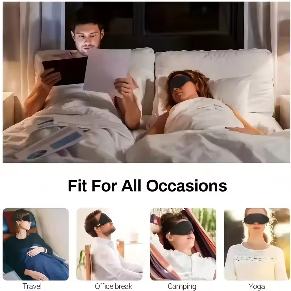 3D 아이 마스크, 코 패드가 있는 편안하고 통기성 좋 - Eye Mask Sleep Travel 리뷰 및 가격