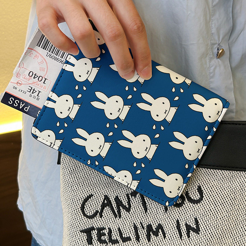 귀여운 미피 카드 홀더 ID 보호 커버 만화 여권 클립 - Travel Accessories For Japan Trip 리뷰 및 가격
