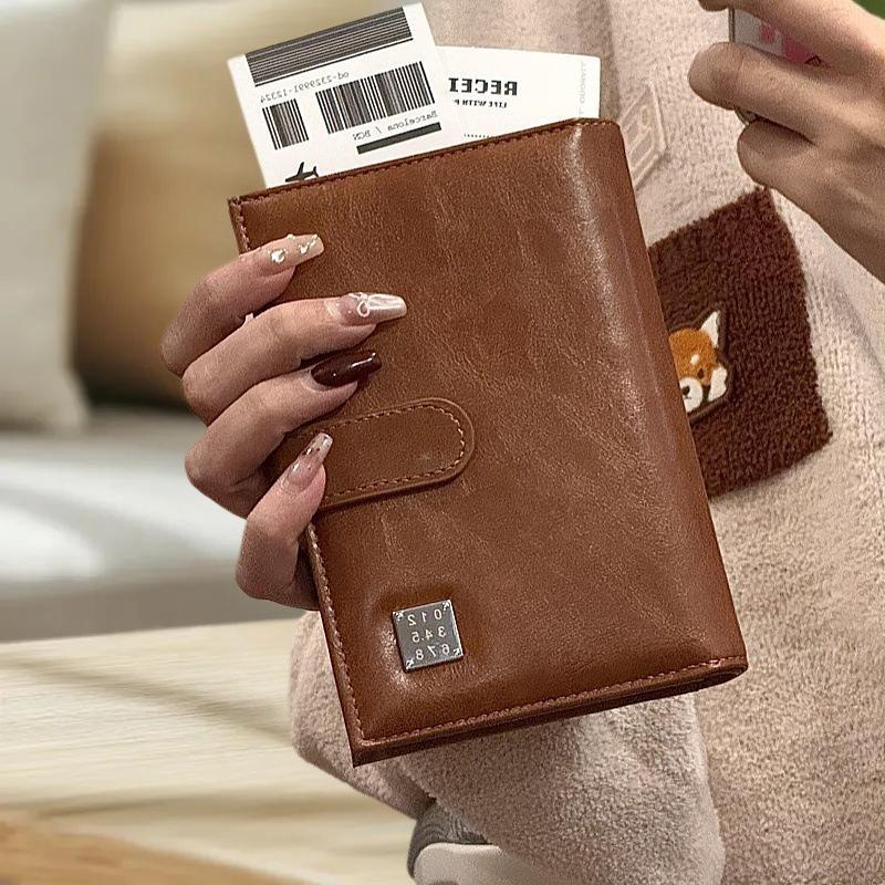 여행용 여권 지갑 여성 남성 카드 홀더 RFID 차단  - Travel Accessories On Plane 리뷰 및 가격