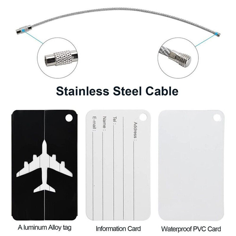 알루미늄 여행 수하물 태그, 재사용 가능한 여행 가방, - Travel Accessories On Plane 리뷰 및 가격