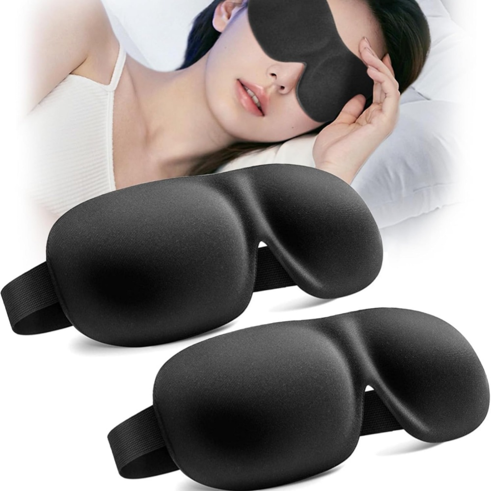 3D 수면 마스크 눈가리개 수면 보조용 부드러운 메모리 - Eye Mask Sleep Travel 리뷰 및 가격
