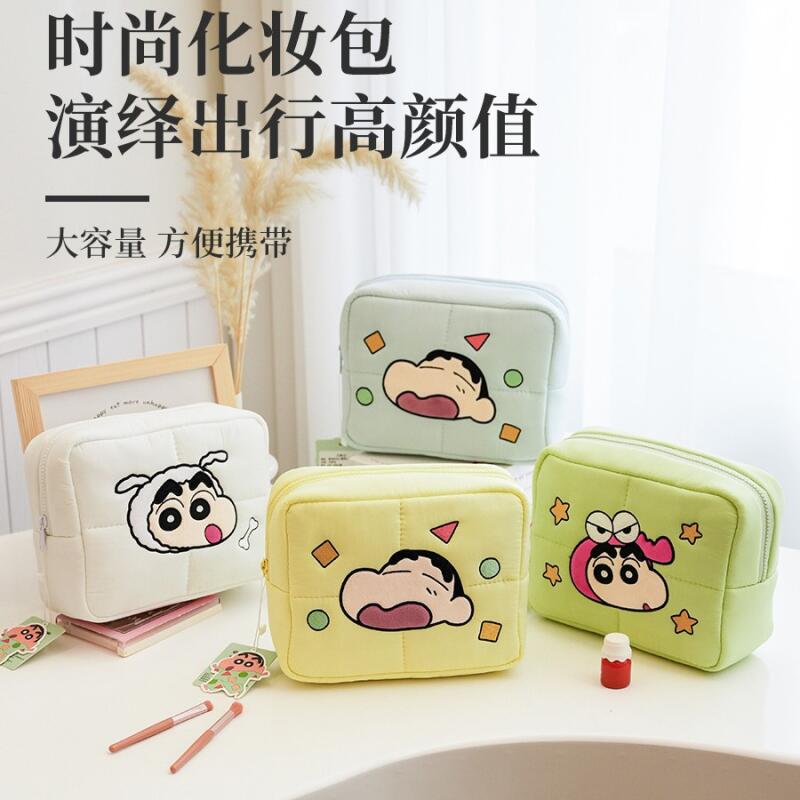 크레용신짱 퍼피 화장품 가방 대용량 귀여운 만화 여행용 - Travel Accessories For Japan Trip 리뷰 및 가격