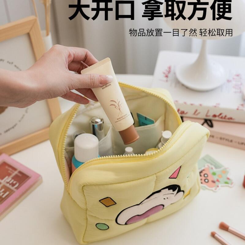 크레용신짱 퍼피 화장품 가방 대용량 귀여운 만화 여행용 - Travel Accessories For Japan Trip 리뷰 및 가격