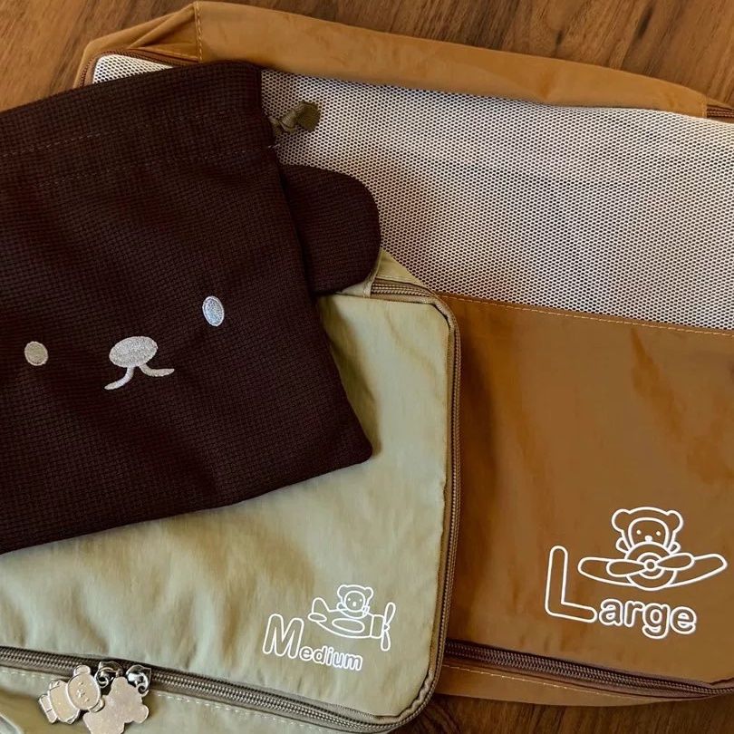 미피 여행 출장 수납 가방 3종 세트 휴대용 속옷 재포 - Travel Accessories For Japan Trip 리뷰 및 가격